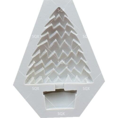 Silicone Molds Tree Cupcake Fondant Cake Decorating Tools Sugarcraft Chocolate Candy Jelly Gumpaste Moulds SQ17164