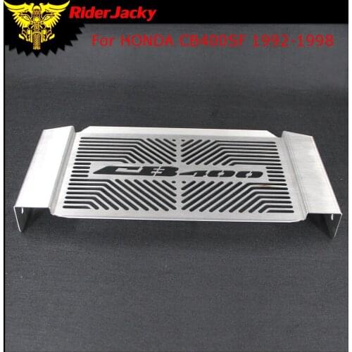 CNC Motorccycle Stainless Steel Radiator Grille Guard Cover Protector For HONDA CB400SF CB400 SF CB 400SF 1992-1998 1996 1997