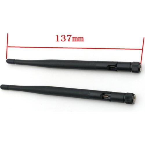 100PCS 2.4GHz Omni Directional Dipole Antenna 3dBi WLAN SMA Male