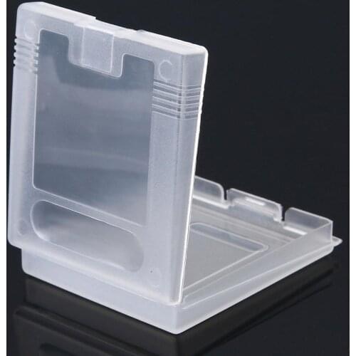 100 Pcs Clear Plastic Game Cartridge Case Dust Cover For nintendo Game Boy Color GBC Protect Gameboy Game Cartridges