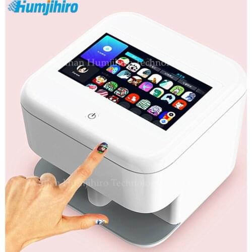 3D Automatic Nail Printer Nail Color Machine Printer 7" Touch Screen WIFI Intelligent Nail Art Printer Manicure Salon Nail Art