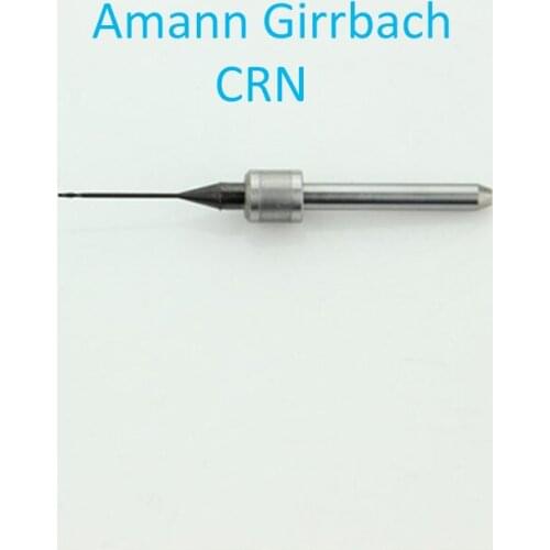 5 PCS/lot Dental Zirconia Amann Girrbach Carbide Milling Burs Machine 0.6/1.0/2.5mm Length 47mm For Wax PMMA Block CRN Material