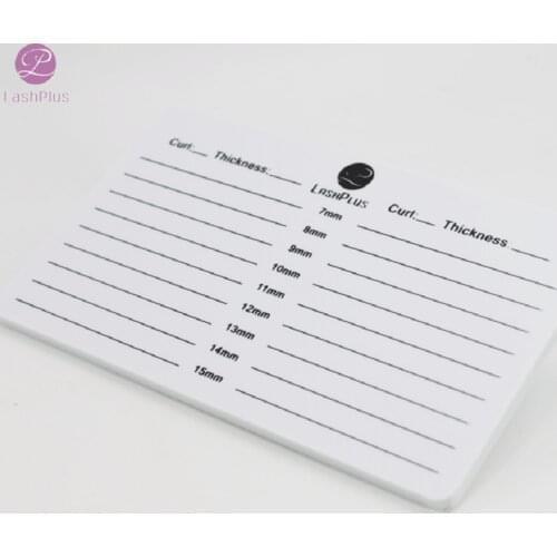 Acrylic Lashes Holder Pad Individual Eyelash Tablet Makeup Tools Palette 1pcs Eyelash Pad Lash Extension Glue Pallet Holder Card