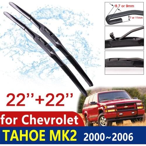 Car Wiper Blade for Chevrolet Tahoe Sonora MK2 GMC Yukon 2000 2001 2002 2003 2004 2005 2006 Windshield Window Wipers Car Goods