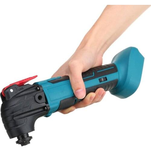 Adjustable 6 Speeds Cordless Oscillating Multi Tool Variable Speed Renovator Woodworking Tool For 18V Makita Battery 20000 RPM