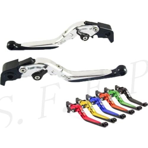 CNC Aluminum Folding Extendable Adjustable Brake Clutch Levers For Ducati 1198/S/R 2009-2010-2011