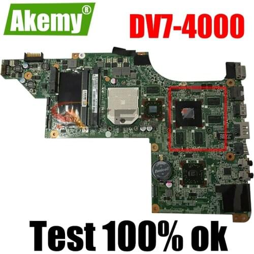 DA0LX8MB6E1 DA0LX8MB6D1 615687-001 630834-001 For HP DV7 DV7T DV7-4000 Laptop Motherboard With 1G-GPU (Free CPU) 100% Fully Test