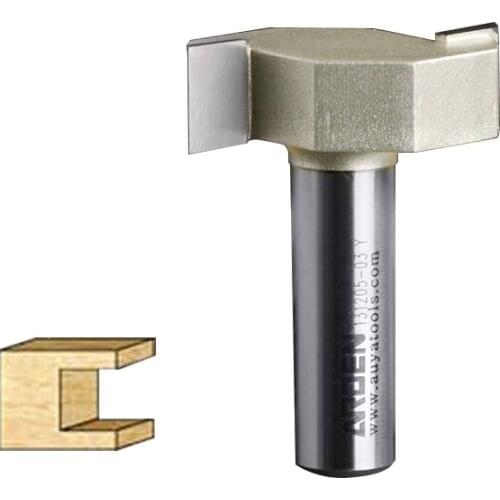 Woodworking Tool Metric T Type Slotting Cutter Arden Router Bit - 1/4"*2mm - 1/4" Shank - Arden A1612014