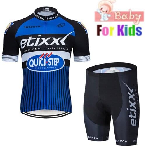 2019 Children Bike Clothing Riding Summer Cycling Jersey Shorts Padded Road Bicycle Sportwear Baby Ropa Ciclismo Hombre Boys