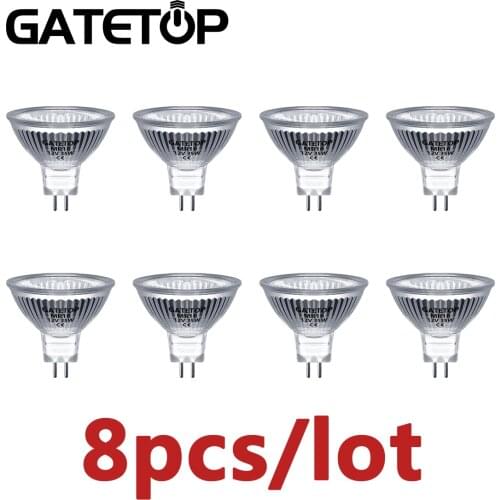 Spotlight Halogen Lamp 8Pcs/Lot MR16 35W 12V Energy Saving GU5.3 Hot Size