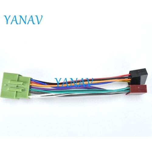 12-032 ISO RADIO ADAPTER CABLE FOR-VOLVO C30,C70,S80 2006+;S40,V50 2004+;V70,XC70 2007+;XC90 2002+Car Stereo Radio Wiring Harne