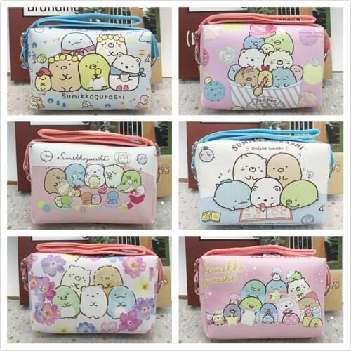 LISM Sumikko Gurashi 66122 Anime Shoulder Bags Cartoon Handbag Casual Shopping Bag Lady Girls Gifts
