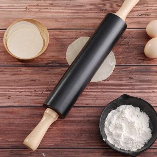 Non-Sticky Rolling Pin Roller Movable Flour Roll Stick Skin Artifact Rolling Pin Bread Stick for Baking Dough Rollers