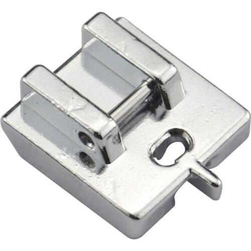 INVISIBLE, CONCEALED ZIP, ZIPPER FOOT WITH TAIL SNAP ON, COMPATIBLE FOR BROTHER, JANOME, TOYOTA AA7004