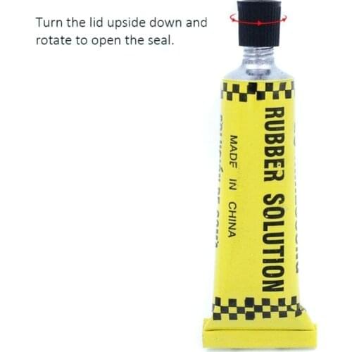 Bicycle Bike Tire Tyre Tube Patching Glue Rubber Cement Adhesive Repair Tool MC889