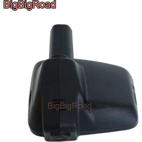 BigBigRoad Wifi Car DVR Dash Cam Camera Driving Video Recorder FHD 1080P For Peugeot 408 2015 2016 2017 2018