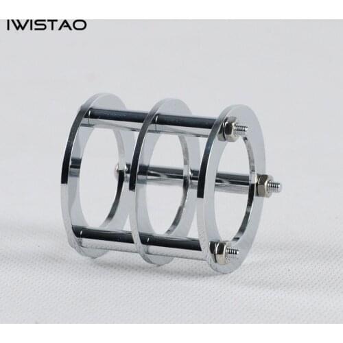 1pc Tube Shield Silver-plated Copper for Tubes of 12AU7, 12AX7, 6N1, 6N3, 6N6 DIY for your HIFI Tube Amplifier Free Shipping