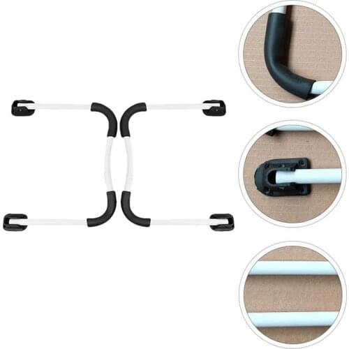 2Pcs Folding Bed Table Legs Sturdy Bed Computer Desk Legs Table Stands Bed Desk Folding Support Table Frame Table Leg