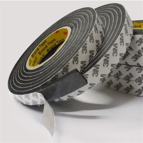 3M black and white super double-sided adhesive foam tape, used to install the fixed pad