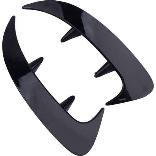 Car 2Pcs/Set Rear Bumper Fins Canards Splitter fit for Mercedes-Benz A Class W177 A200 Accessories