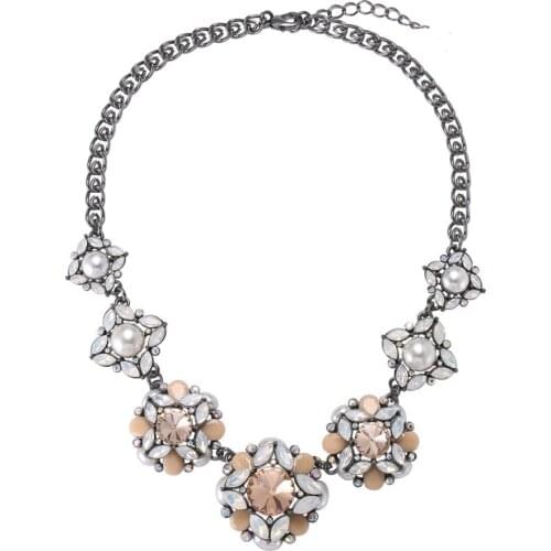 BEADSLAND Alloy Shine Lavish Flower Patten Fashionable Jewelry Fine Woman Gift