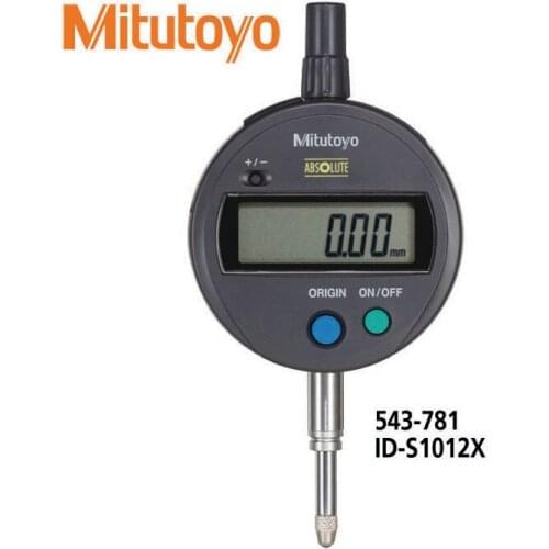 543-781 781B 0-12.7mm 0.01mm Mitutoyo Digimatic Indicators digital LCD Standard Type Data output meaure CNC tools