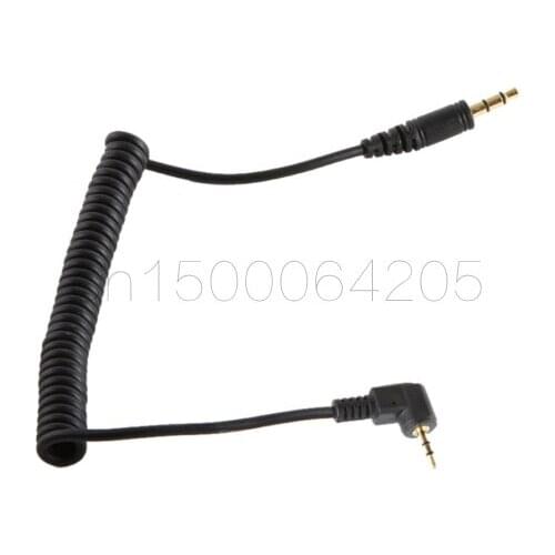 3.5mm-C1 / 60E3 Remote Control Shutter Connect Cable Cord for Canon 1500D 850D 800D 760D 750D 200D 80D 77D Pixel TW-283 T3 T8