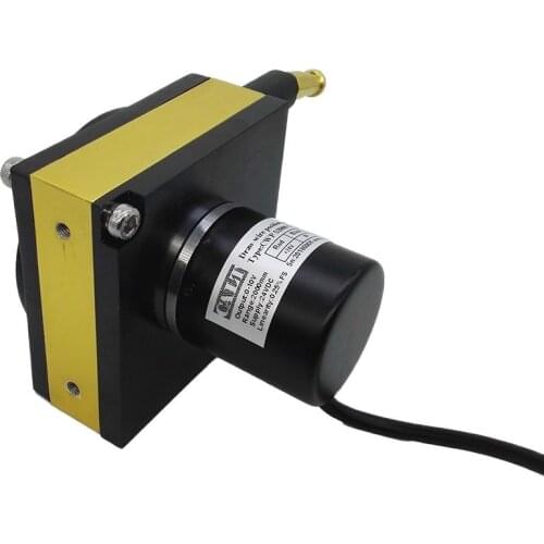 Small size linear position sensor position transducer linear potentiometer 1500mm with various output signal for you to choose
