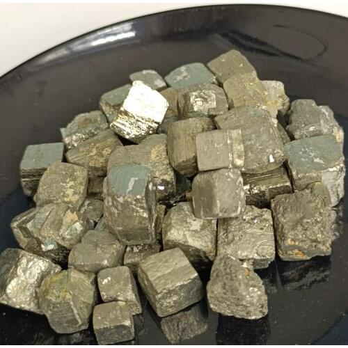 Natural Pyrite Irregular Ore Mineral crystal Stone Mineral Lron Rough Quartz Teaching Specimen Gem Ornaments Pyrite DIY Ornament