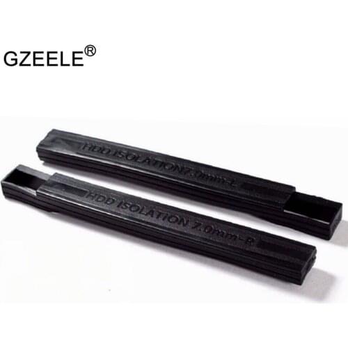 New 2 x Hard Drive Caddy Rails 7mm FOR Dell E6330 E6530 E6430 E6540 E6440 E5440 L+R HD Caddy Carrier Rubber Rails