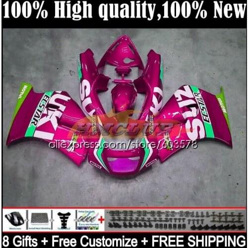 OEM Bodys For SUZUKI RGV250 RGVT RGV 250 SAPC VJ21 18CL.148 RGVT-250 VJ 21 RGVT250 88 89 RGV-250 1988 1989 Fairings Light pink