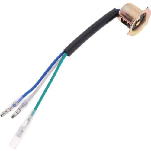 Front Head Light Bulb Low Beam Holder Plug Black Wire Harness for Honda