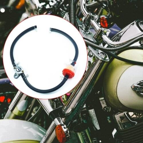 Universal Motorcycle Petrol-Gas Fuel Gasoline Oil Pipe Filter Hose for Scooter Motorcycle Moped Scooter Dirt Bike-ATV