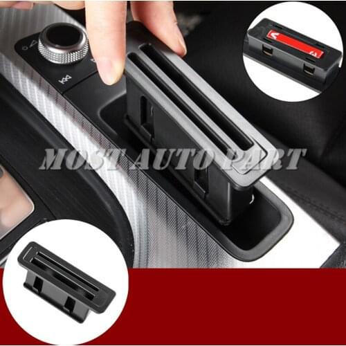 Inner Console Gear Box Insert Card Case Storage Box For Audi A5 S5 2017-2020 Car Decoration Car Accesories Interior