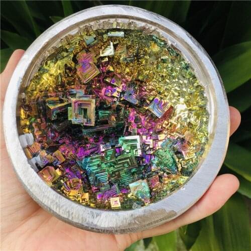 10cm Natural bismuth metal crystals of high quality mineral crystals, protoplazite specimens