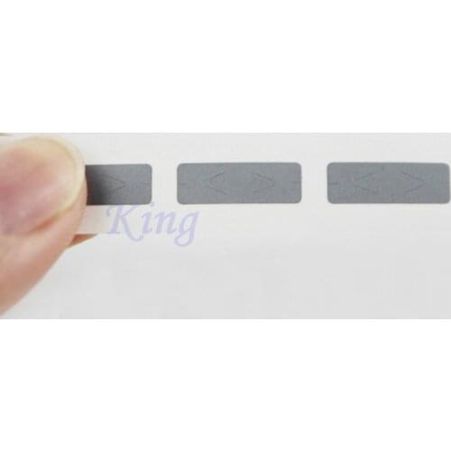 1000 Scratch Off Sticker 5 x 15 mm Scratch Off - Silver Color Blank Code Cover Password Sticker
