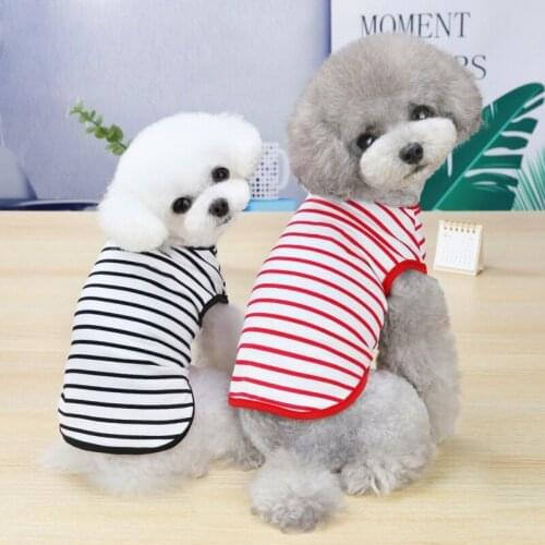 4/5pcs Multi-type Summer Pet Clothes Dog T-shirt Printed Dog Vest For Small Medium Dog York shire Pet Vest Shirts Wholesale New