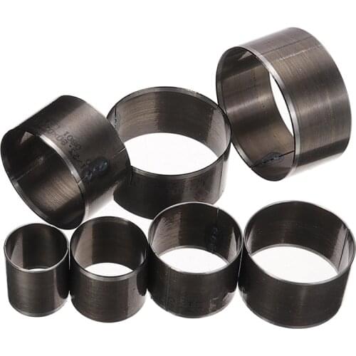 7pcs Mould Iron Knife Cutter Leathercraft Round Shaped Leather Bell Cutting Knife Mold Dies Cutting Edge Punching Tool