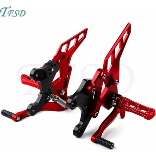 Motorcycle CNC Aluminum Refit Accessories Pedal Rear Set Adjustable Rearset For Kawasaki Z900 Z 900 2017 2018 z900