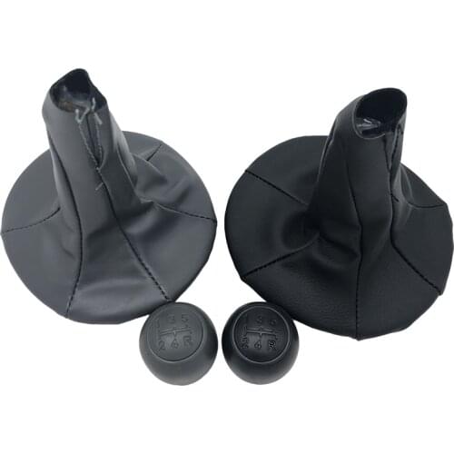 5 Speed Gear Shift Knob Lever Gaiter Boot Cover Collar Case For FIAT PANDA 2003-2012 / 500 500C 2007 2008 2009 2010 2012 2013