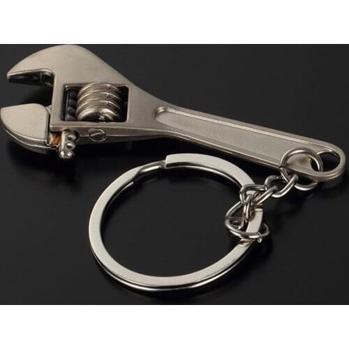 Creative Gift Utility Wrench Key Chains,Metal Key Holder,Auto Pend