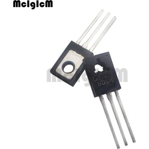 MCIGICM 50pcs PNP power transistors BD140 TO-126