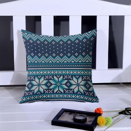 Fashion Cushion Cover Geometry Pillow Case Ethnic Pattern For Living Room Pillow Decoration Pillows Home Sofa Throw Cover W5S5