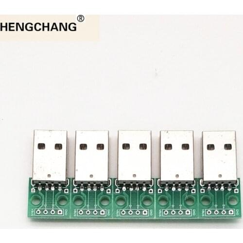 USB male to DIP Adapter Converter 4 pin for 2.54mm PCB Board Power Supply Diy Kit Electronic PCB Board Module