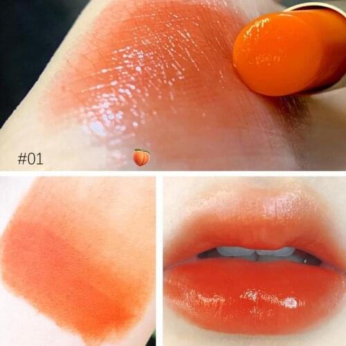Color Changing Lipstick Orange Waterproof Moisturizer Protect Nourish Beau Cosmetic Lip Lips Makeup Long Lasting Care Balm F9P2