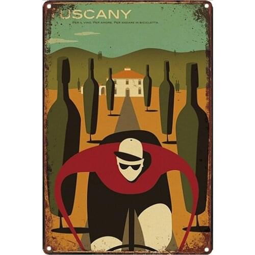 Retro Tin Metal Sign Vintage Plate Wall Pub Home Art Decor Car Iron Poster Cuadros LA-2688