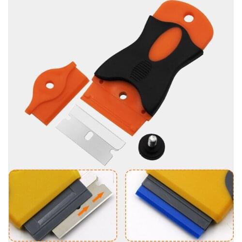 Glue Cleaner Remover Window Ceramic Glass Oven Razor Scraper Automotive Sticker Film Sticker Tool Met Bladen
