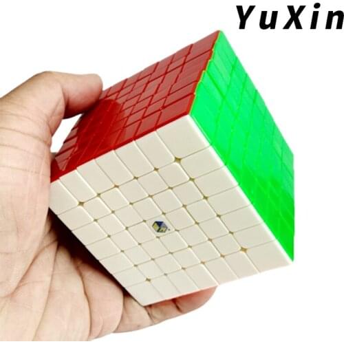 Yuxin Huanglong 7x7x7 cube Stickerless magic cubes puzzle 7 Layers 7x7 cube magico cubo gift toys Yuxin Huanglong magic cube