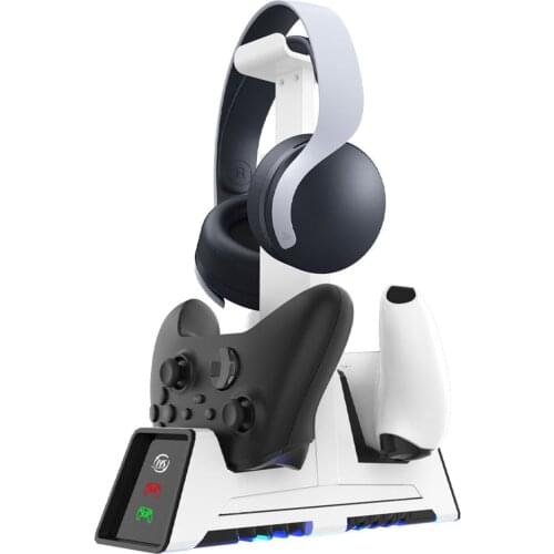 Charging Cradle Dock Station Dual Fast Charger For PS5 Wireless Controller USB 3.1 Type-C For Sony PlayStation5 Joystick Gamepad