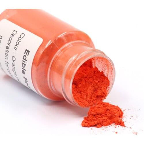 10g Edible Food Coloring Powder in Cake Decoration Pastry Bread DIY Colorantes Comestibles Baking Ingredient Orange Food Powder
